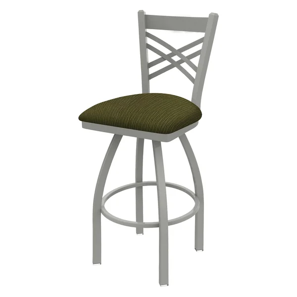 Holland Bar Stool 820 Catalina 25x22 Counter Stool - Black Wrinkle, Axis Grove SEAT, 360 Swivel
