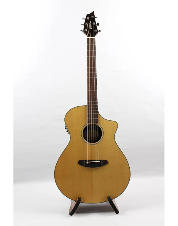 Breedlove Pursuit Concert Ziricote Acoustic-Electric Guitar Gloss Natural