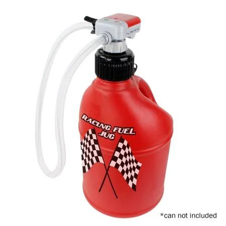 Tera Pump TRFA01-XL Racing Fuel TRANSFER Pump with Various GAS Can Fittings Including Racing Fuel Cell Jugs Adapter & Advanc