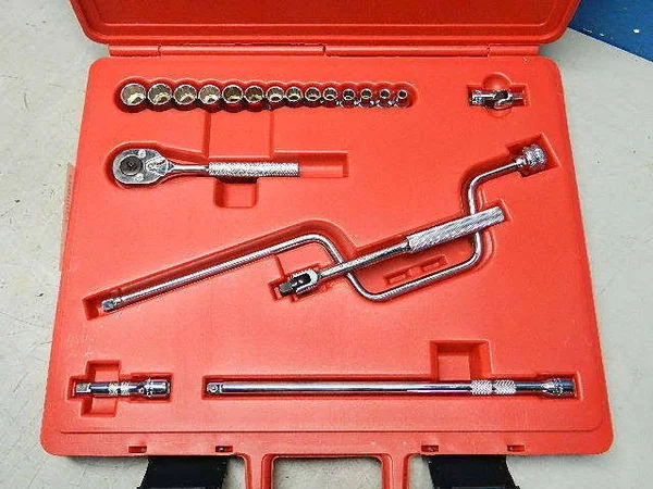 Proto J52224 3/8x22 Drive 20 Piece Metric Socket Set - 12 Point