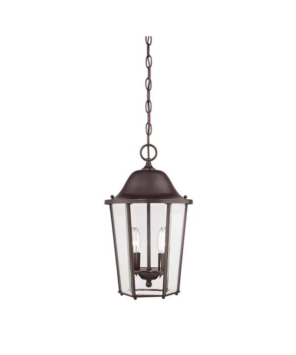 Savoy House 5-6210-BK - Truscott 2 Light Hanging Lantern, Black
