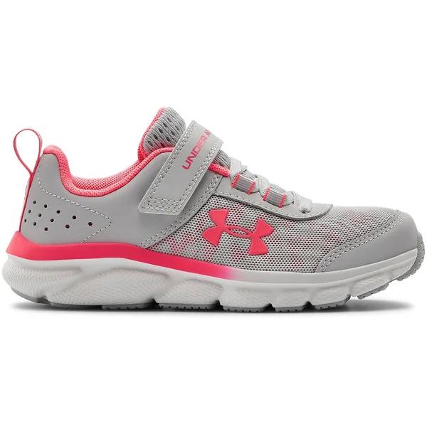 Under Armour Girls Assert 8 Athletic Shoes Grey 2.5 M