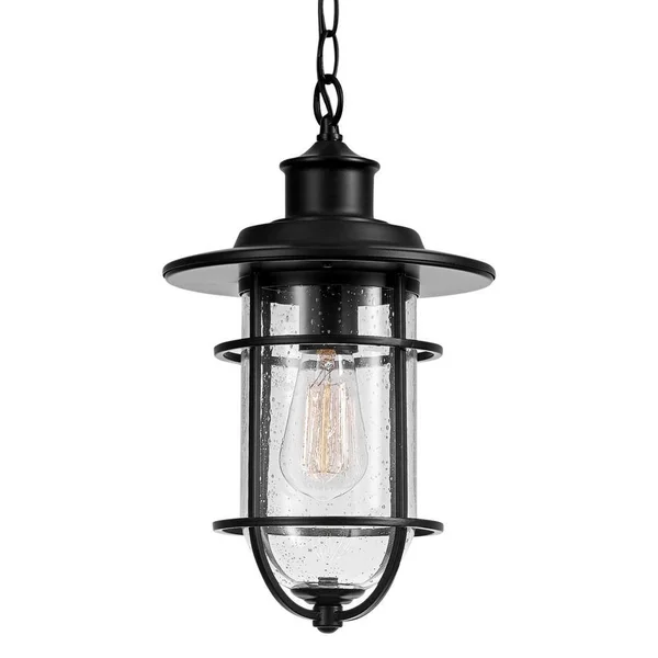 Globe Vintage Pendant - Outdoor, Black Finish