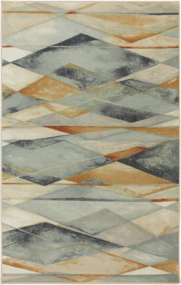 Mohawk Home New Wave Diamond Illusion Area Rug - 7&6x22 x 10& (Multi)