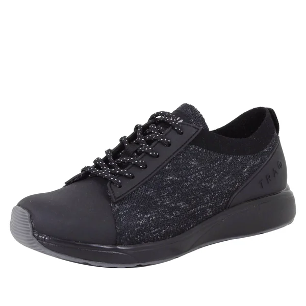Traq by Alegria Women's Qest Sneaker Black 41
