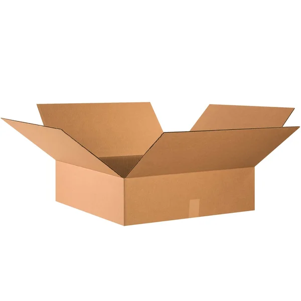 Box USA B24247 Flat Corrugated Boxes - 24x22L x 24x22W x 7x22H, Kraft (Pack of 10)