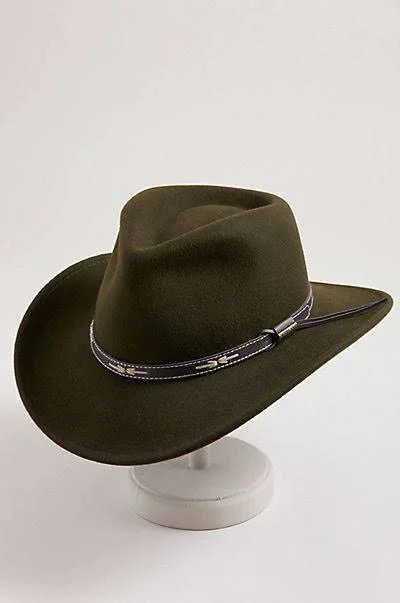 Teton Crushable Wool Cowboy Hat, Overland