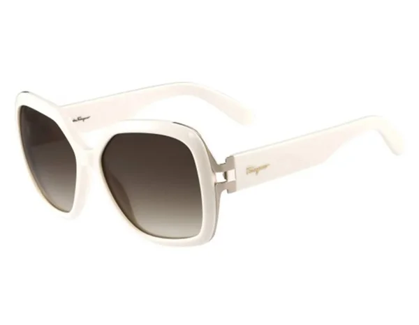 Salvatore Ferragamo Sf781s Sunglasses 103 Ivory