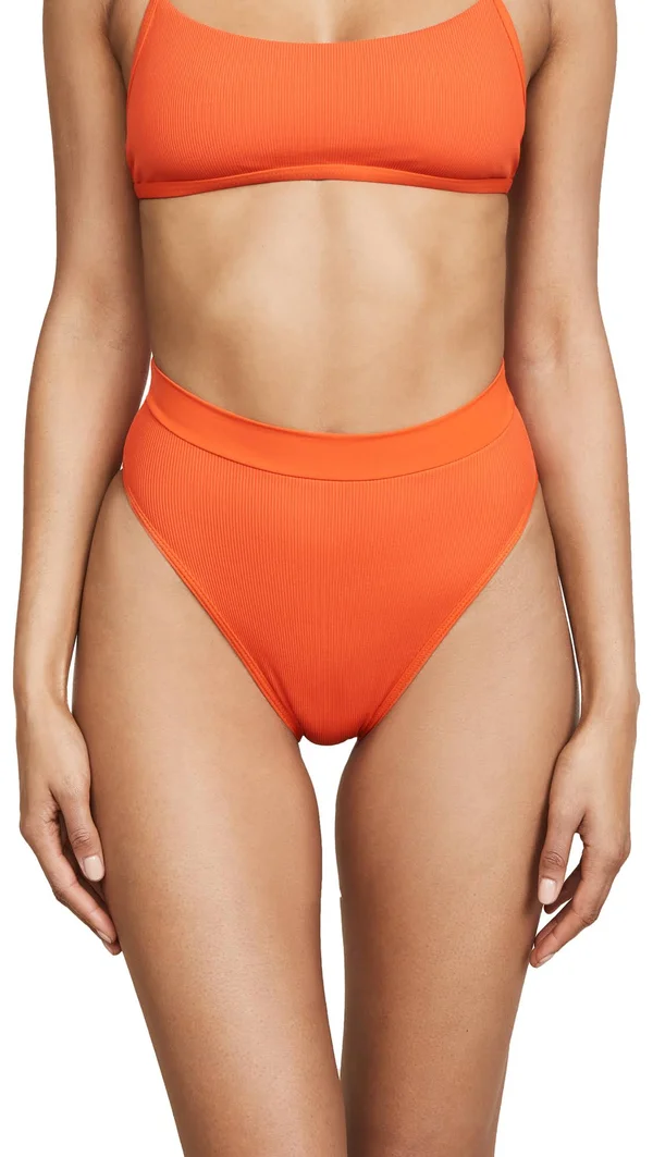 L*Space Ridin& High Frenchi Bitsy Bottom Women's Swimwear Poppy : SM