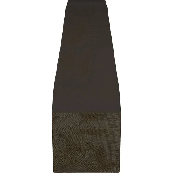 Ekena Millwork MANUSD08X10X60NS 8x22H x 10x22D x 60x22W Sandblasted Faux Wood Fireplace Mantel - Natural Ash