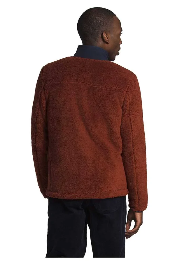 The North Face Men's Campshire Full-Zip Jacket: Brandy Brown-Aviator Navy