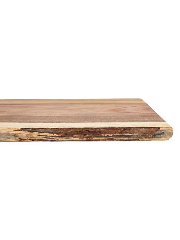 Picnic Time Monogram Artisan Acacia Wood Serving Plank - Letter R