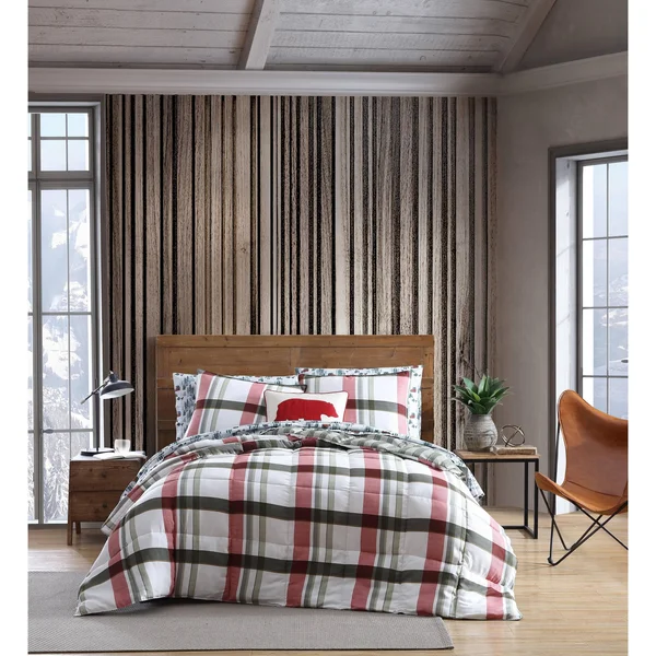 Eddie Bauer Stanton Plaid Comforter Set - Twin