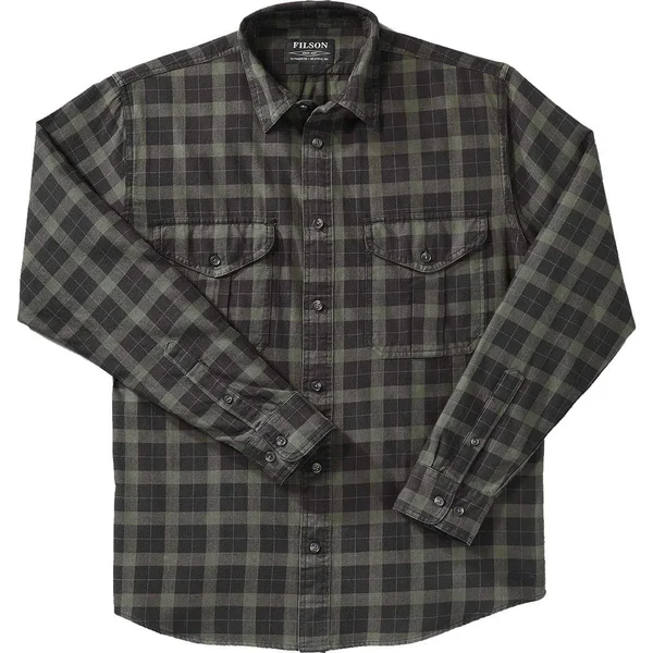 Filson Lightweight Alaskan Guide Shirt - Black, Charcoal - Small