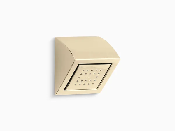 KOHLER K-8023-AF WaterTile 22-Nozzle Showerhead - Vibrant French Gold