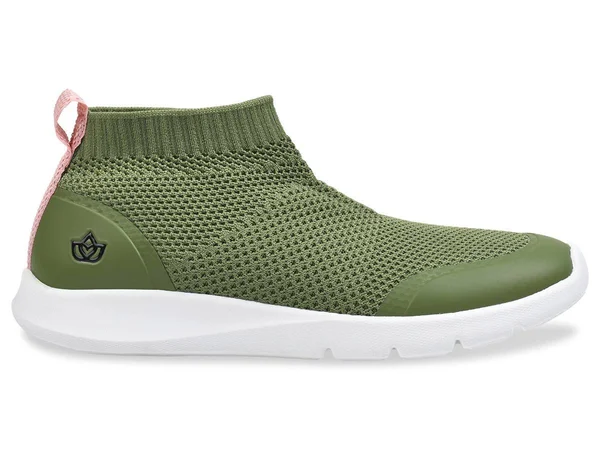 Spenco Orthotic Sneakers - Yoga Stretch, Size 8 Wide, Spice