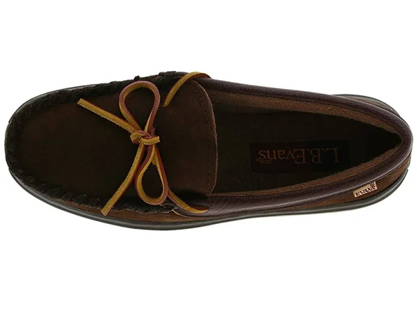 L.B. Evans Atlin Men's Slippers, Brown, 13