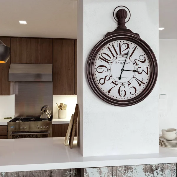 Yosemite Home Decor Clkd1b417 Jovial Kitchen Clock