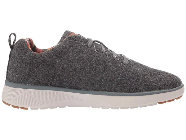 Pendleton Wool Women's Lace-Up Water-Resistant Wool Sneaker Gray Heather - 10.5 Medium