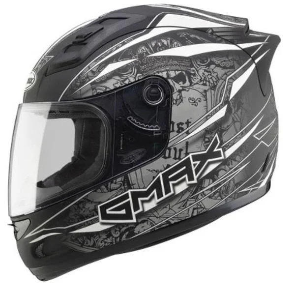G-Max Gm69 Full Face Mayhem Helmet - Green - 3XL - G7693679-TC-23