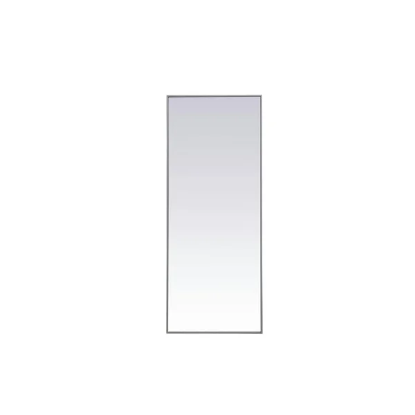 Elegant Furniture Large Rectangle Grey Modern Mirror (60 in. H x 24 in. W)