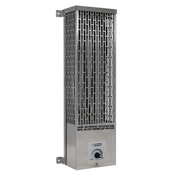 King Electric 500W/120V Pump House Heater - Stainless Steel, U1250-SS