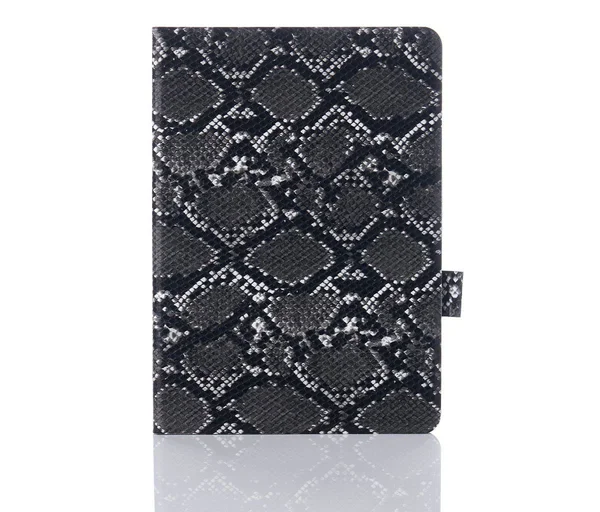Chic Geeks Faux Snakeskin iPad Case - Black Snakeskin