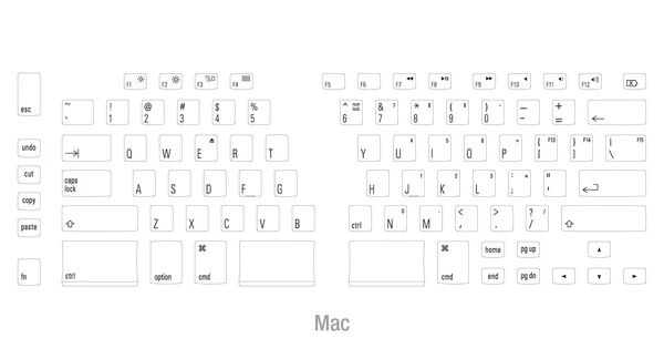 Matias Ergo Pro Mechanical SW Keyboard for Mac Low Force Edition
