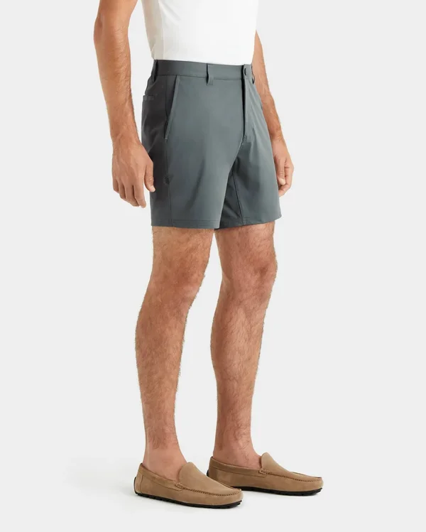 Men's Golf Shorts - Rhone 7x22 Commuter Short, Blue Grouper, 34