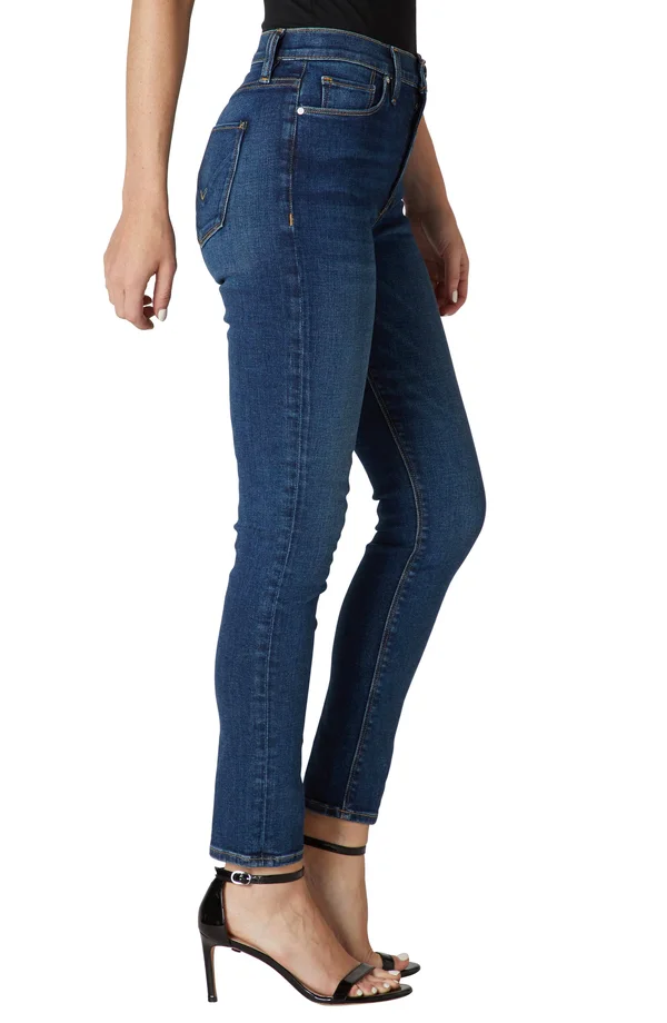 Hudson Women's Barbara High-Rise Super Skinny Jeans - Spiral - Size 24