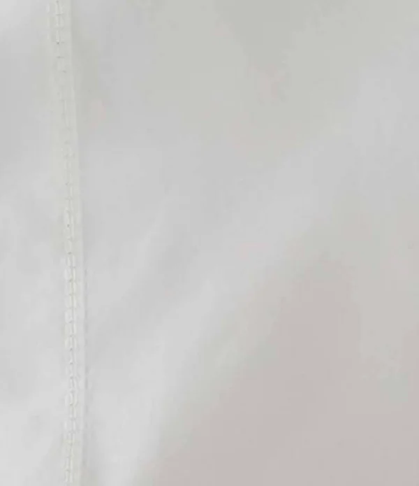 Vera Wang Solid Cotton Percale Sheet Set - King - White