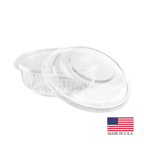 Dart PET12BCD PE 12 oz Clear Bowl with Dome Lid - Pack of 252