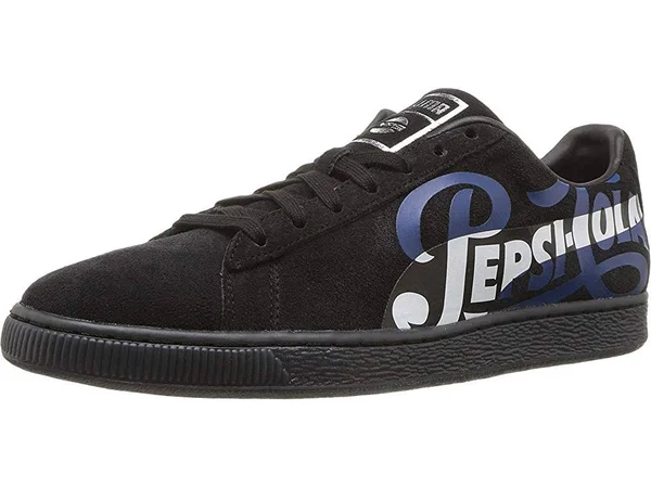 Puma Suede Classic x Pepsi Shoes Black/Silver Size 12
