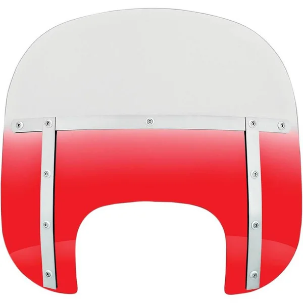 Memphis Shades Black 19 in. Memphis Fats Windshield - MEM6301