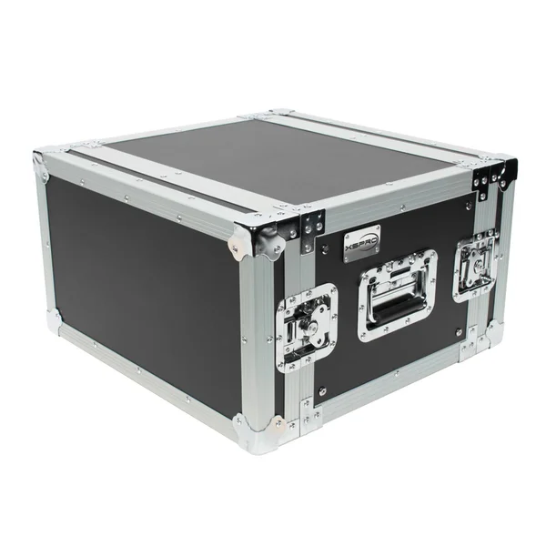 XSPRO XS6U-14 6 Space 6U ATA Effects Rack Flight Tour Case 19x22 Wide 14x22 Deep