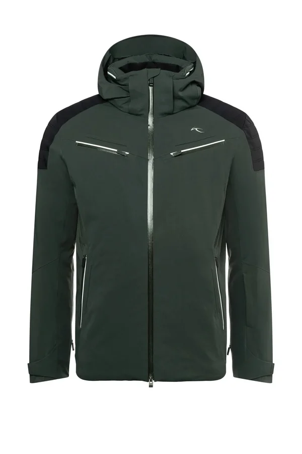 Ski Jacket KJUS Men Formula Dark Jet Green Black-Size 46