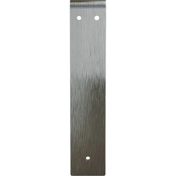 Ekena Millwork 2x22W x 10x22D x 10x22H Traditional Steel BRACKET, Unfinished