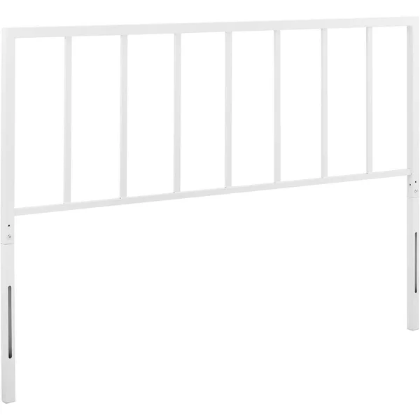 Modway Tatum King Metal Headboard - White