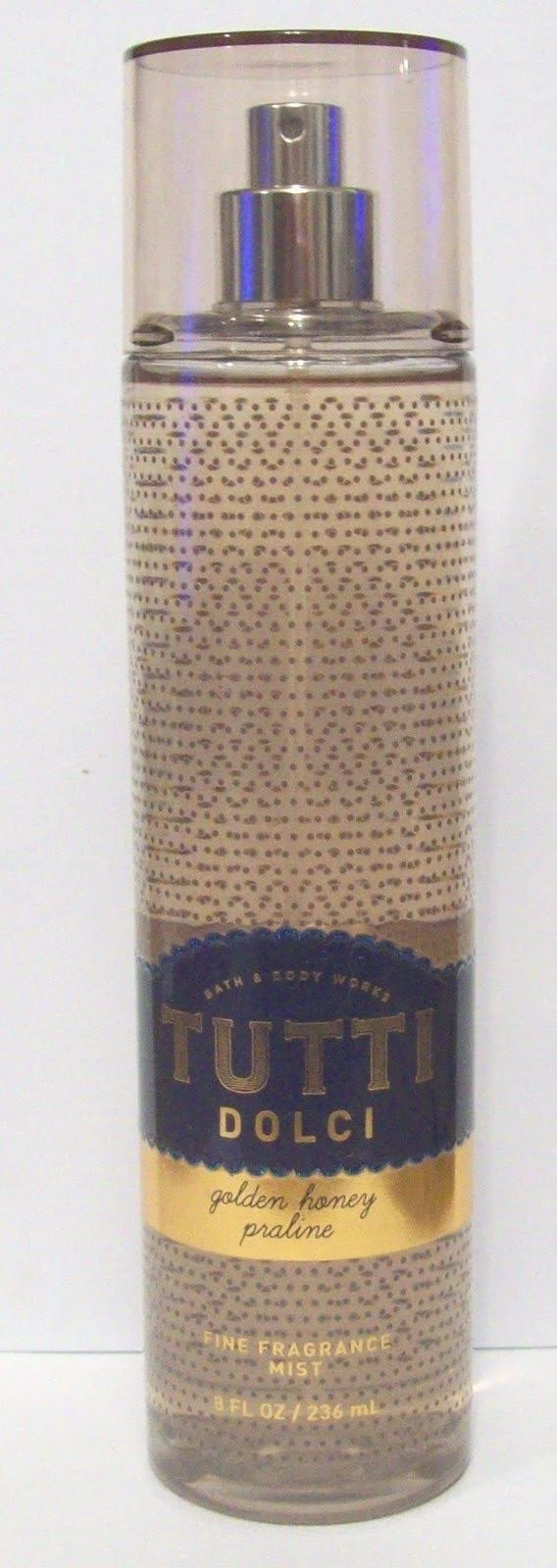 Bath & Body Works Tutti Dolci Golden Honey Praline Fine Fragrance Mist - 8 oz