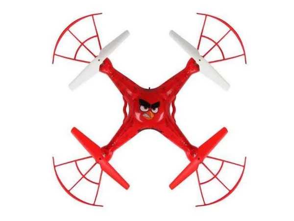 Angry Birds Licensed Red Squak-Copter 4.5CH 2.4GHz RC Camera Drone - World Tech Toys