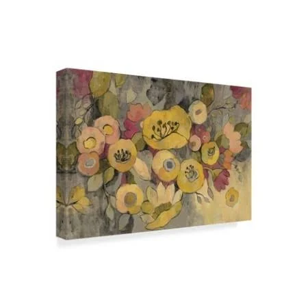 Trademark Fine Art Wap06822-C3047Gg Silvia Vassileva 'Yellow Floral du