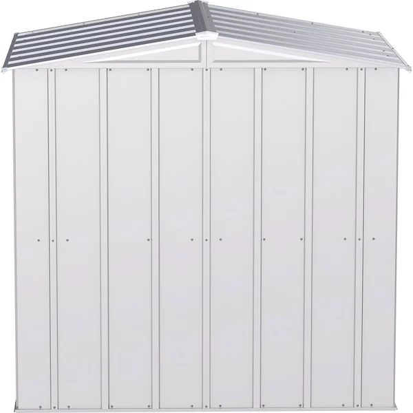Arrow Classic Steel Storage Shed, 6x5 Flute Grey