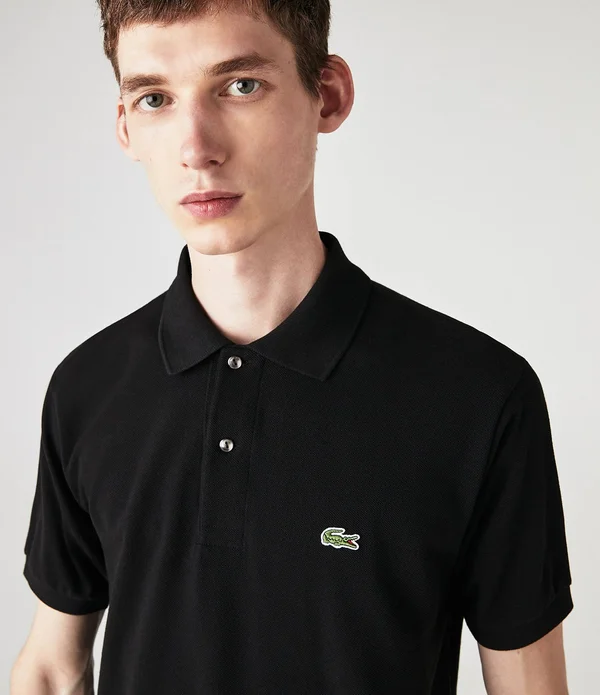 Lacoste Classic Pique Short-Sleeve Polo Shirt, Mens, M, Barbados