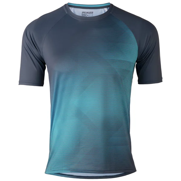 Specialized Enduro Air Short Sleeve Jersey-Cast Blue/Aqua Refraction