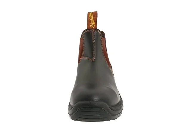 Blundstone Steel Toe Cap Work Boot 172 - Adult Unisex, Size: 12, Brown