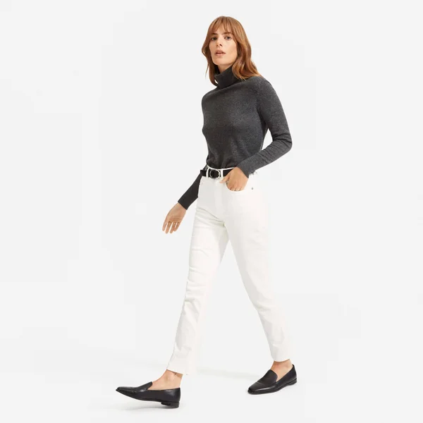Women's Japanese Denim Cheeky Jean by Everlane in Bone - Size 34