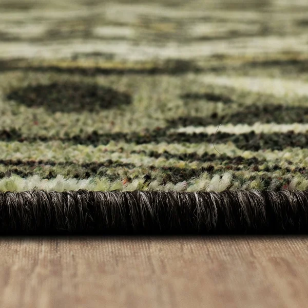 Mohawk Home Oak Diamond Medallion Area Rug - 9'x12' - Grey