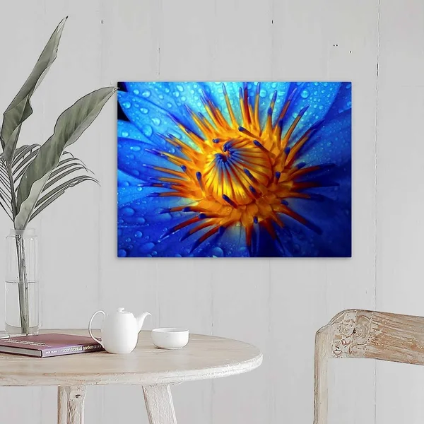 Waterlily, Large Solid-Faced Canvas Wall Art Print, Great Big Canvas