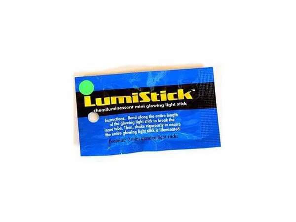 Lumistick 2x22 Glow Sticks - Blue, 2000 ct