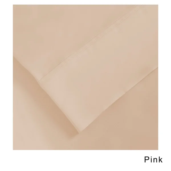 Superior 1000 Thread Count Wrinkle Resistant Soft Tencel Blend Bed Sheet Set (White - King)